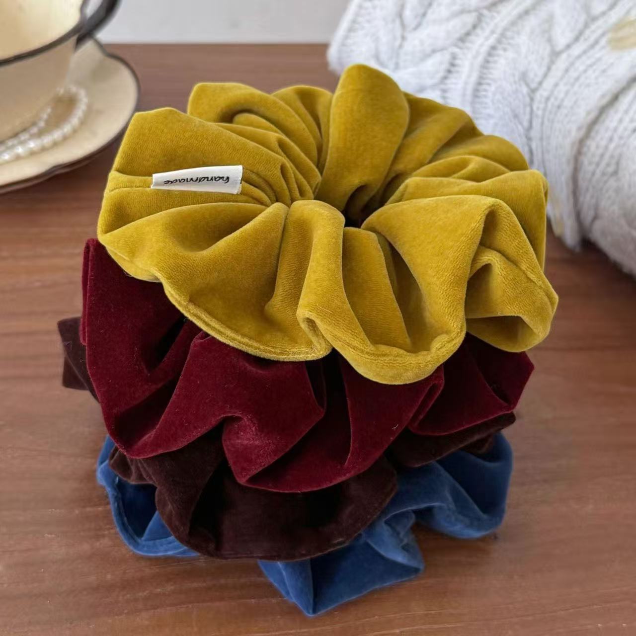 Korean-style minimalist velvet - огляд і ціна Travel Accessories Aesthetic