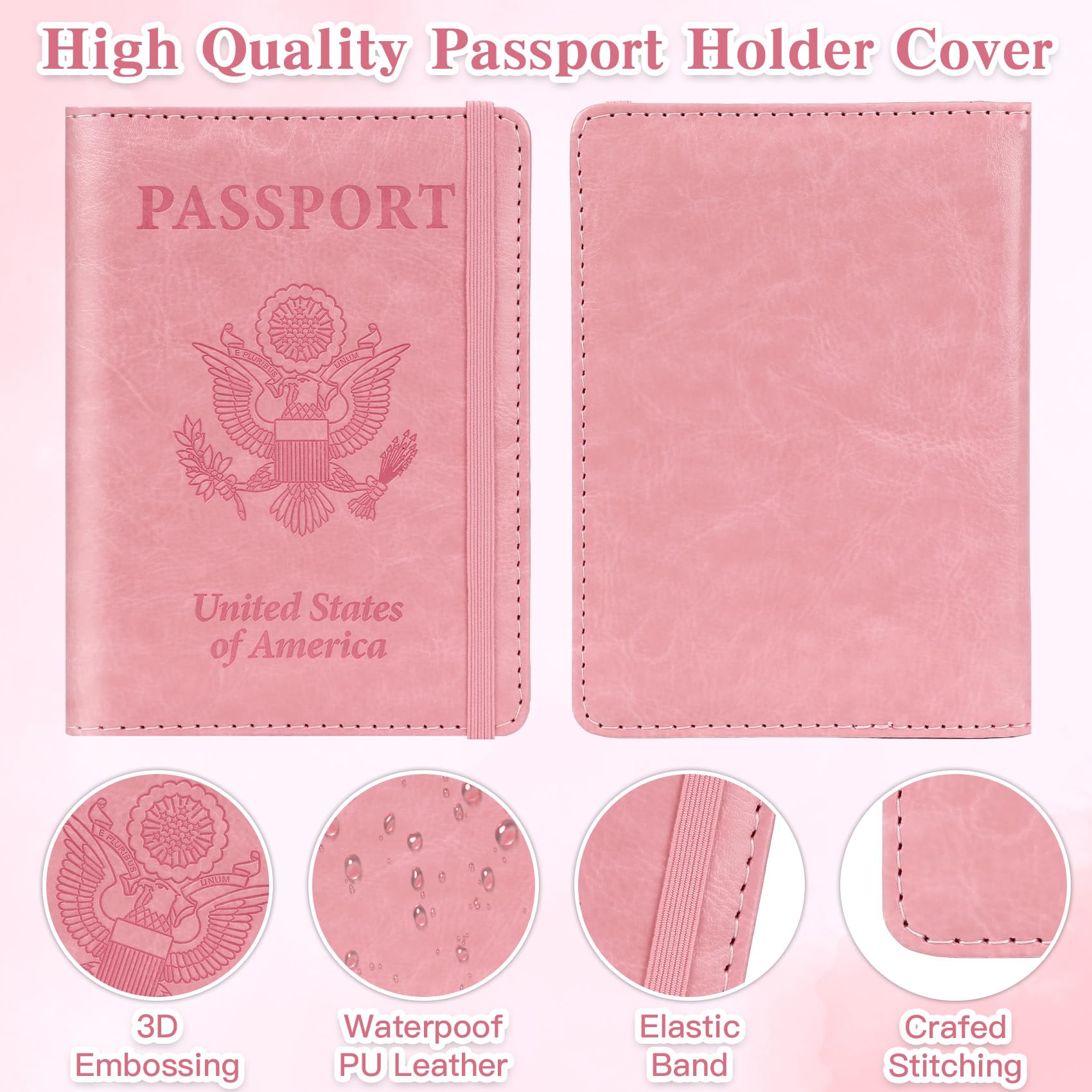 Passport Holder for Travel, Rf - огляд і ціна Travel Accessories Wallet