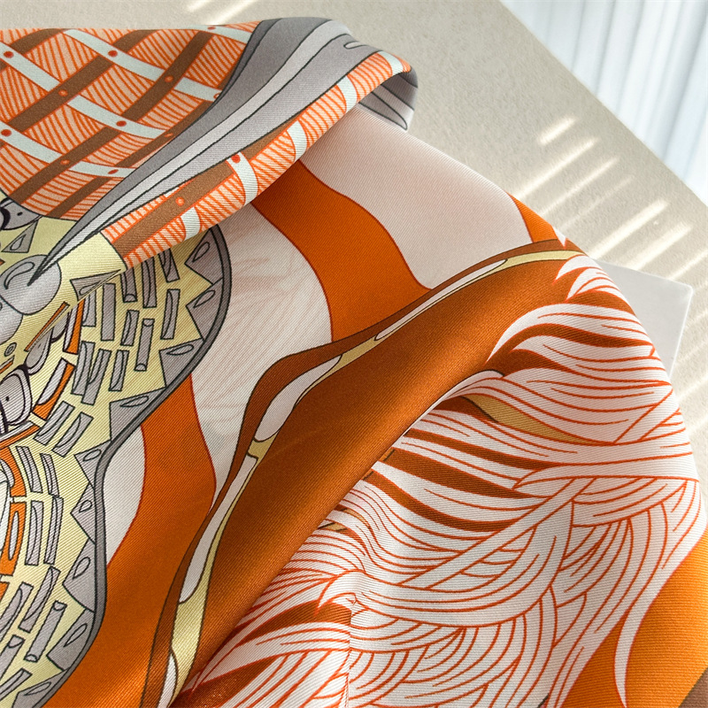 Designer Silk Scarf Women Spri - огляд і ціна Travel Accessories Aesthetic