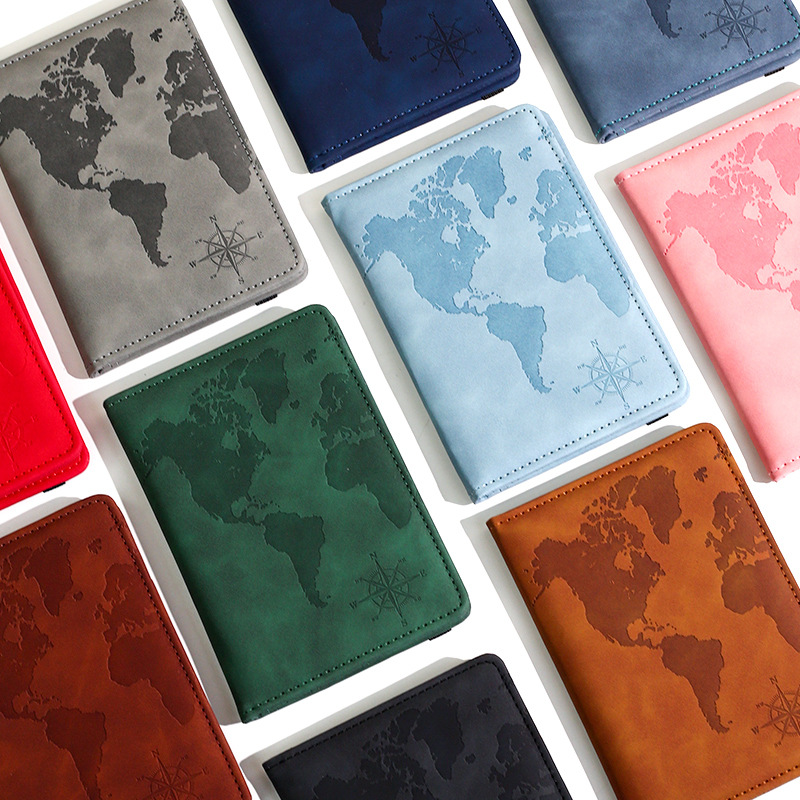 New Map Printed Passport Holde - огляд і ціна Travel Accessories India