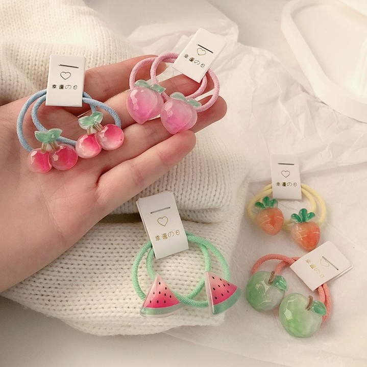 Kids Carrot Hair Ties 5 Pair N - огляд і ціна Travel Accessories Aesthetic
