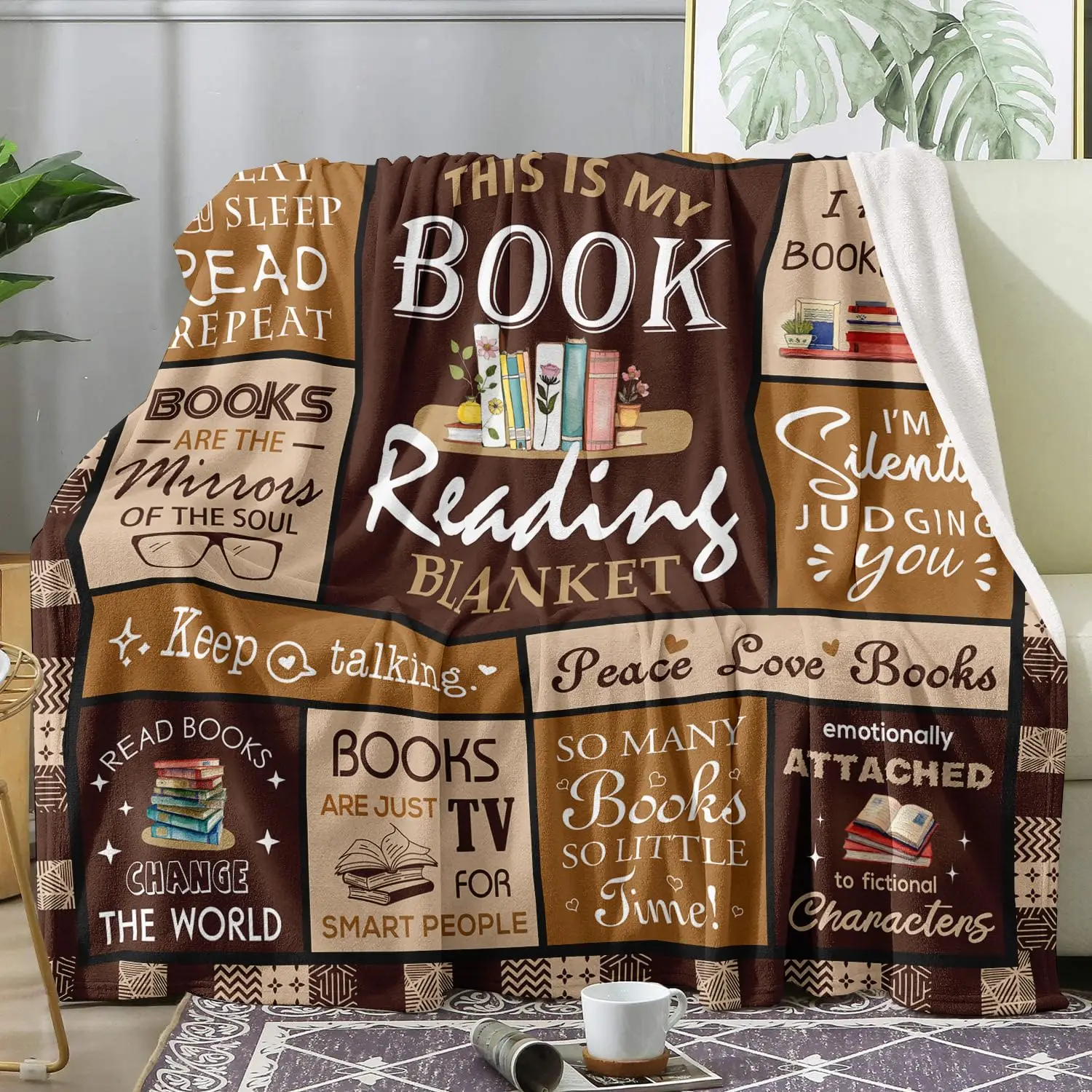 Book Lovers Gift Blanket- Best - огляд і ціна Travel Accessories Ideas