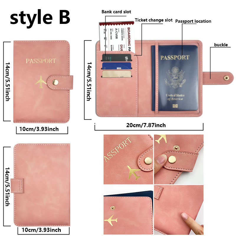 Leather Passport Holder Covers - огляд і ціна Travel Accessories Wallet