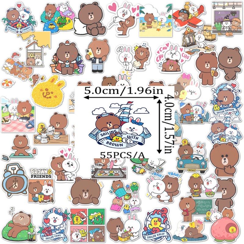 LINE FRIENDS Brown Cony Sally  - огляд і ціна Luggage Cover Protector