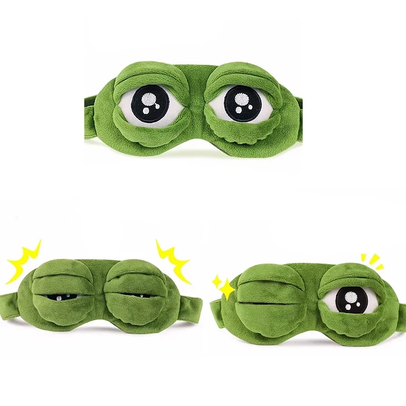 Frog Shaped Eye Mask Party Gam - огляд і ціна Travel Accessories Aesthetic